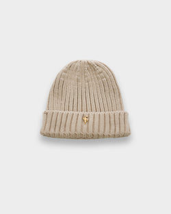 Father Sons Ribbed Beanie Hat Beige - FSJ118 (PRE ORDER 12TH NOVEMBER)