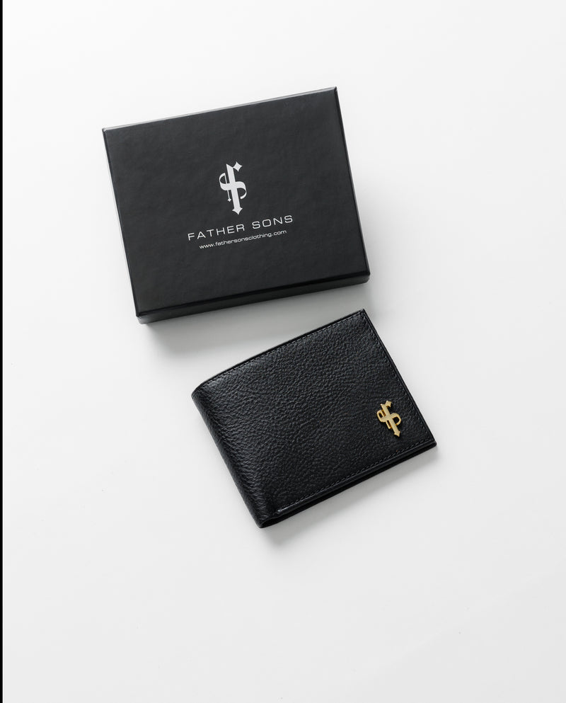 Father Sons Black / Gold Wallet - FSH1434