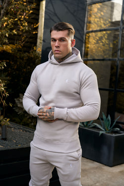 FS Plain Light Grey Hoodie With FS Branding - FSH1190 (PRE ORDER 11TH DECEMBER)