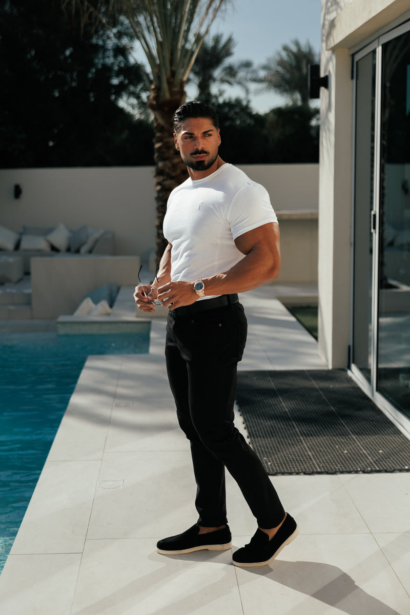 Father Sons Black Relaxed Tencel Jeans - FSJEAN019