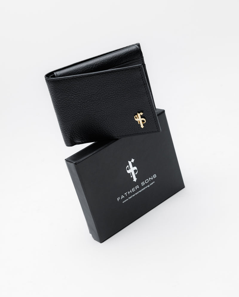 Father Sons Black / Gold Wallet - FSH1434