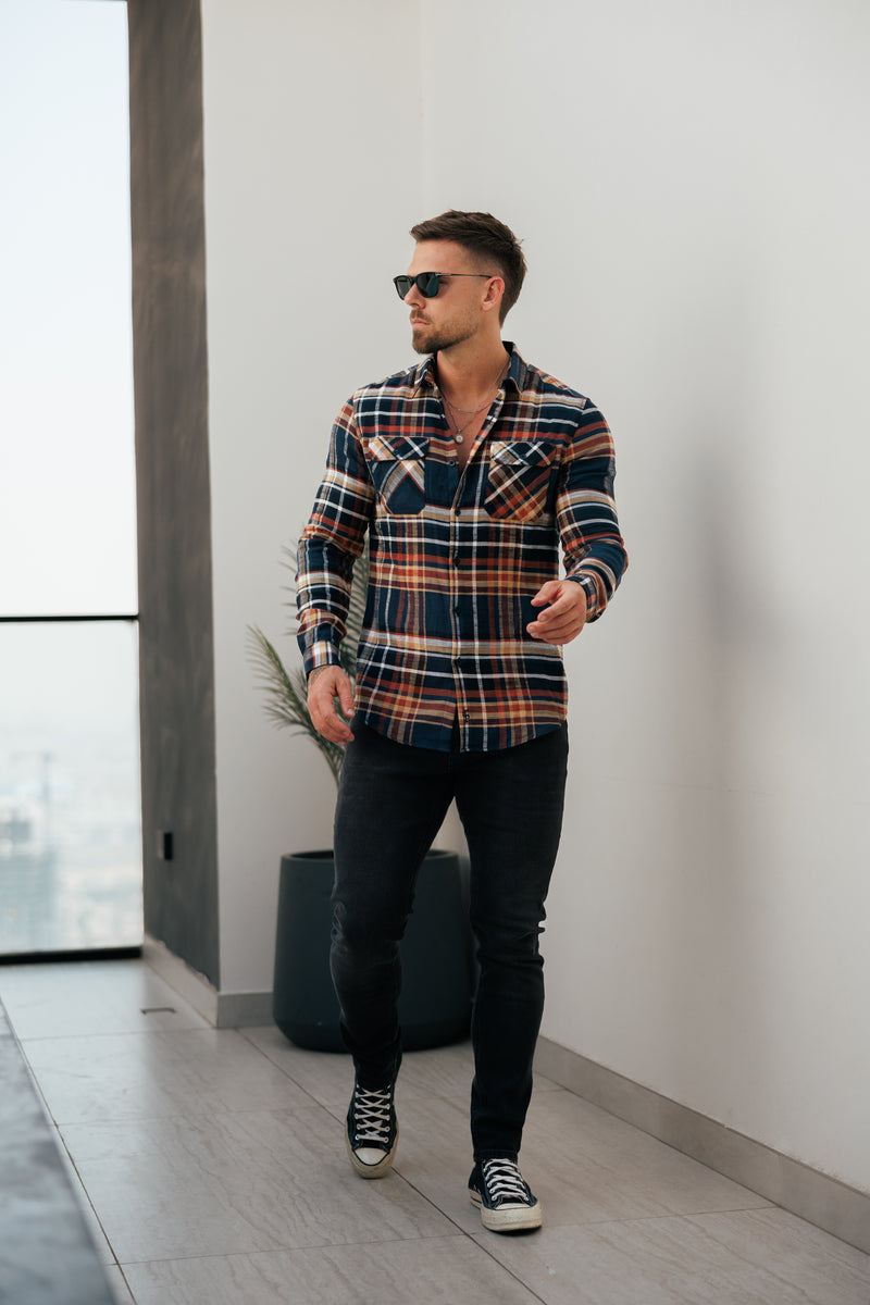 Father Sons Black Distressed Stretch Relaxed Jeans - FSJEAN018