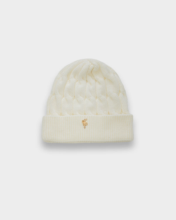 Father Sons Link Weave Beanie Hat Cream- FSJ108 (PRE ORDER 12TH NOVEMBER)