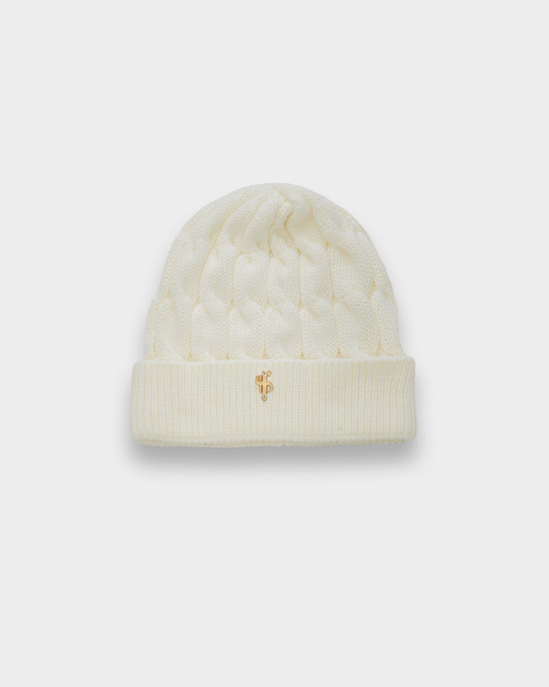 Father Sons Link Weave Beanie Hat Cream- FSJ108 (PRE ORDER 12TH NOVEMBER)