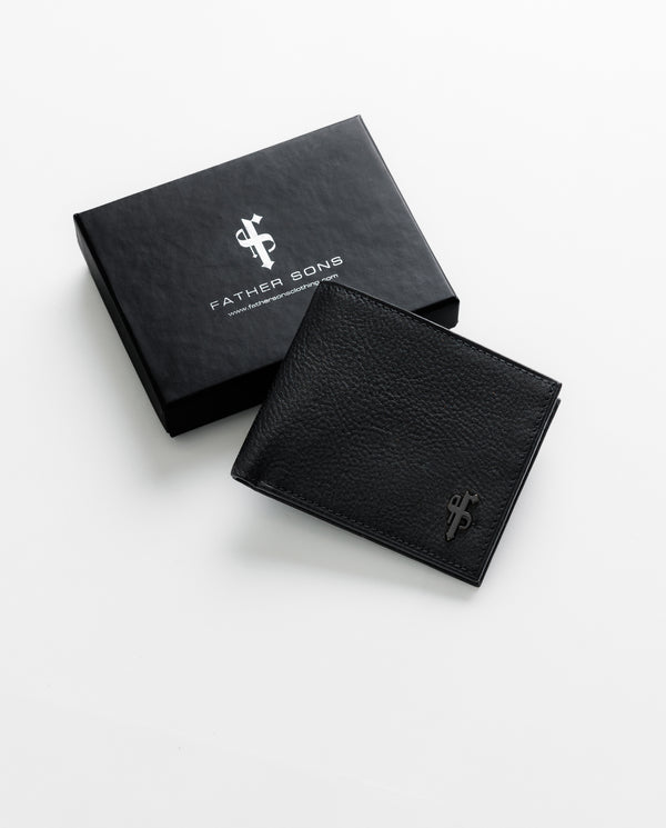 Father Sons Black / Black Wallet - FSH1433