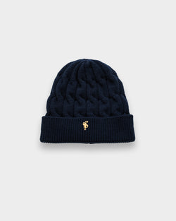 Father Sons Link Weave Beanie Hat Navy - FSJ109 (PRE ORDER 12TH NOVEMBER)