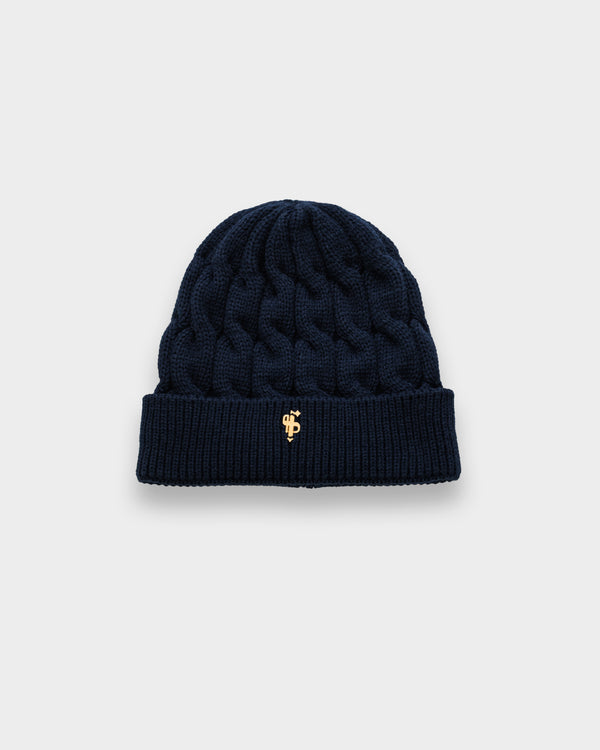 Father Sons Link Weave Beanie Hat Navy - FSJ109 (PRE ORDER 12TH NOVEMBER)