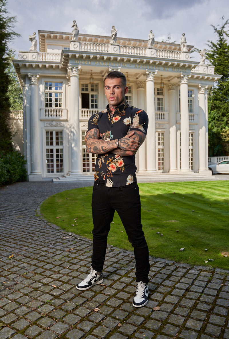 Father Sons Black Relaxed Tencel Jeans - FSJEAN019  (PRE ORDER 12TH DECEMBER)