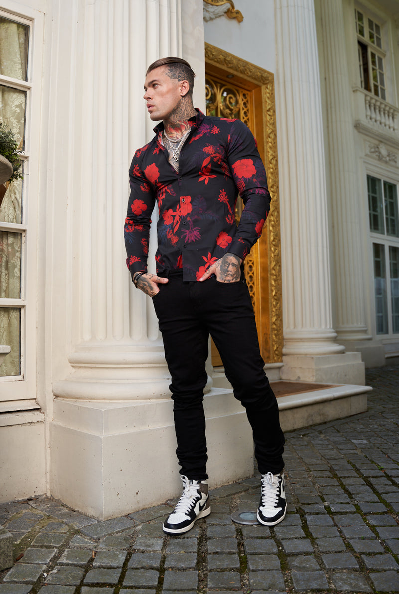 Father Sons Black Relaxed Tencel Jeans - FSJEAN019  (PRE ORDER 12TH DECEMBER)