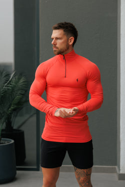 FS LS Coral Half Zip Gym Top - FSH1284