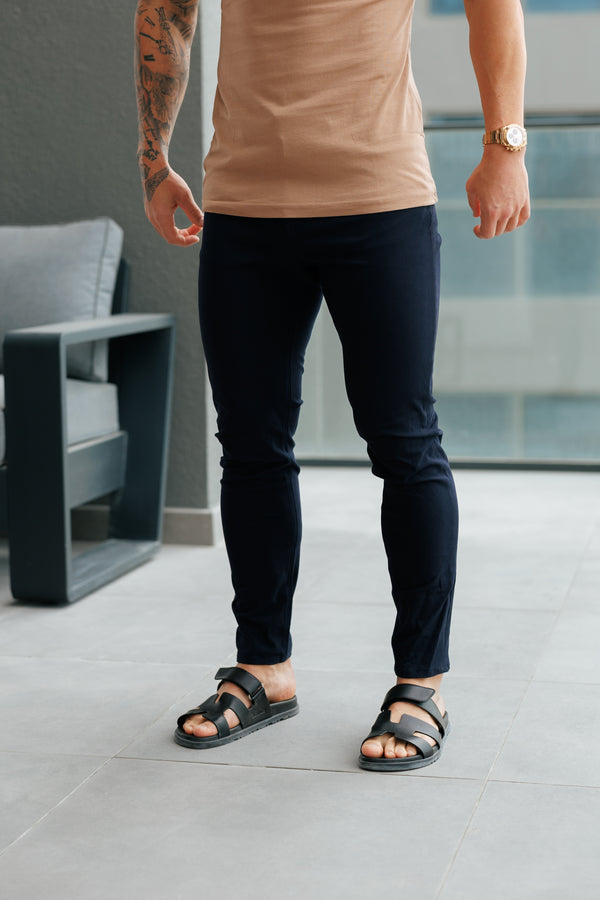 Father Sons Ultra Stretch Black Relaxed Jeans - FSJEAN016
